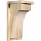 Ekena Millwork Huntington Rough Sawn Corbel w/Backplate, Douglas Fir, 8"W x 8"D x 16"H COR08X08X16HUN01RDF - alternate 1